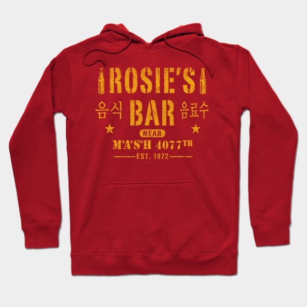 Rosie's Bar Hoodie by Alema Art